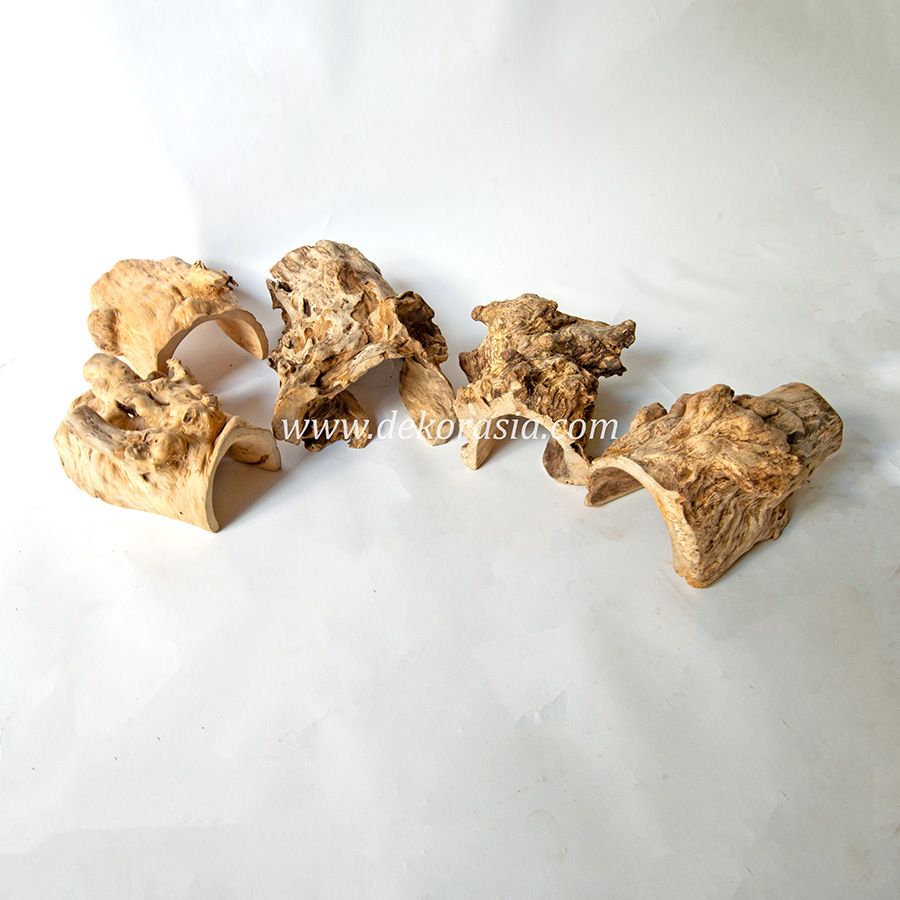 Coffee Wood Reptile Hideout Cave, Natural Java Wood For Cage, Wood Crafts Hamster Hideout - Image 1