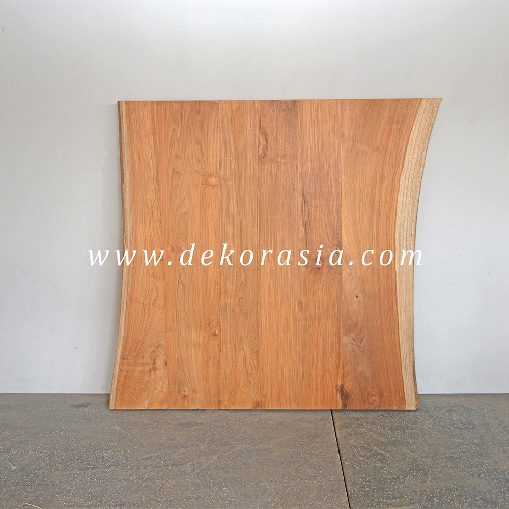 Wooden Square Table Top, Dining Table Square Shape, Wood Solid Top Table Furniture for Dining Tables - Image 2