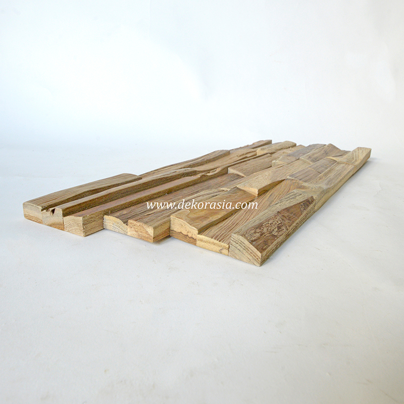 Wood Wall Flooring 323, Natural Wood Wall Cladding for Decoration - Image 2