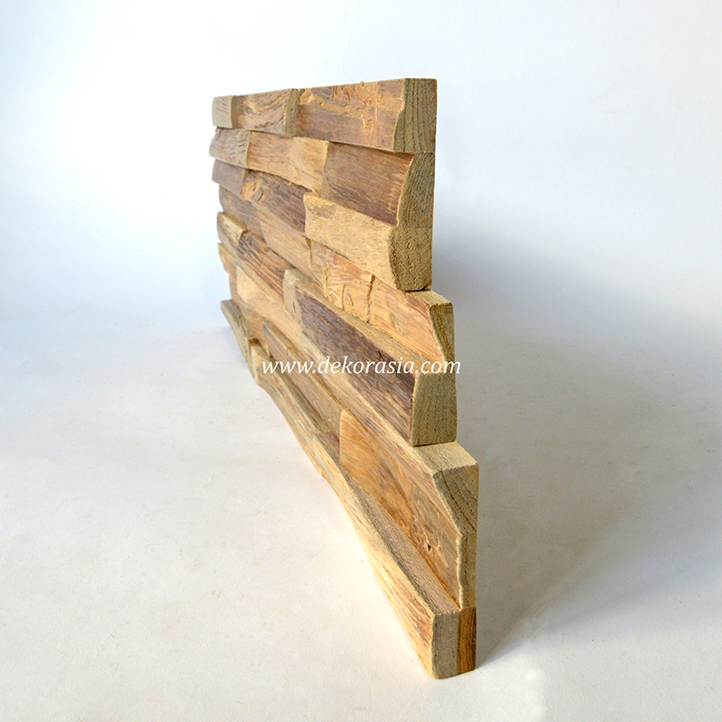 Wood Wall Flooring 323, Natural Wood Wall Cladding for Decoration - Image 4