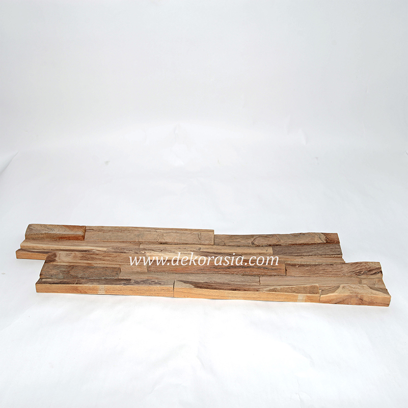 Wood Wall Flooring Natural, Wood Wall Cladding for Interior Decoration - Image 2