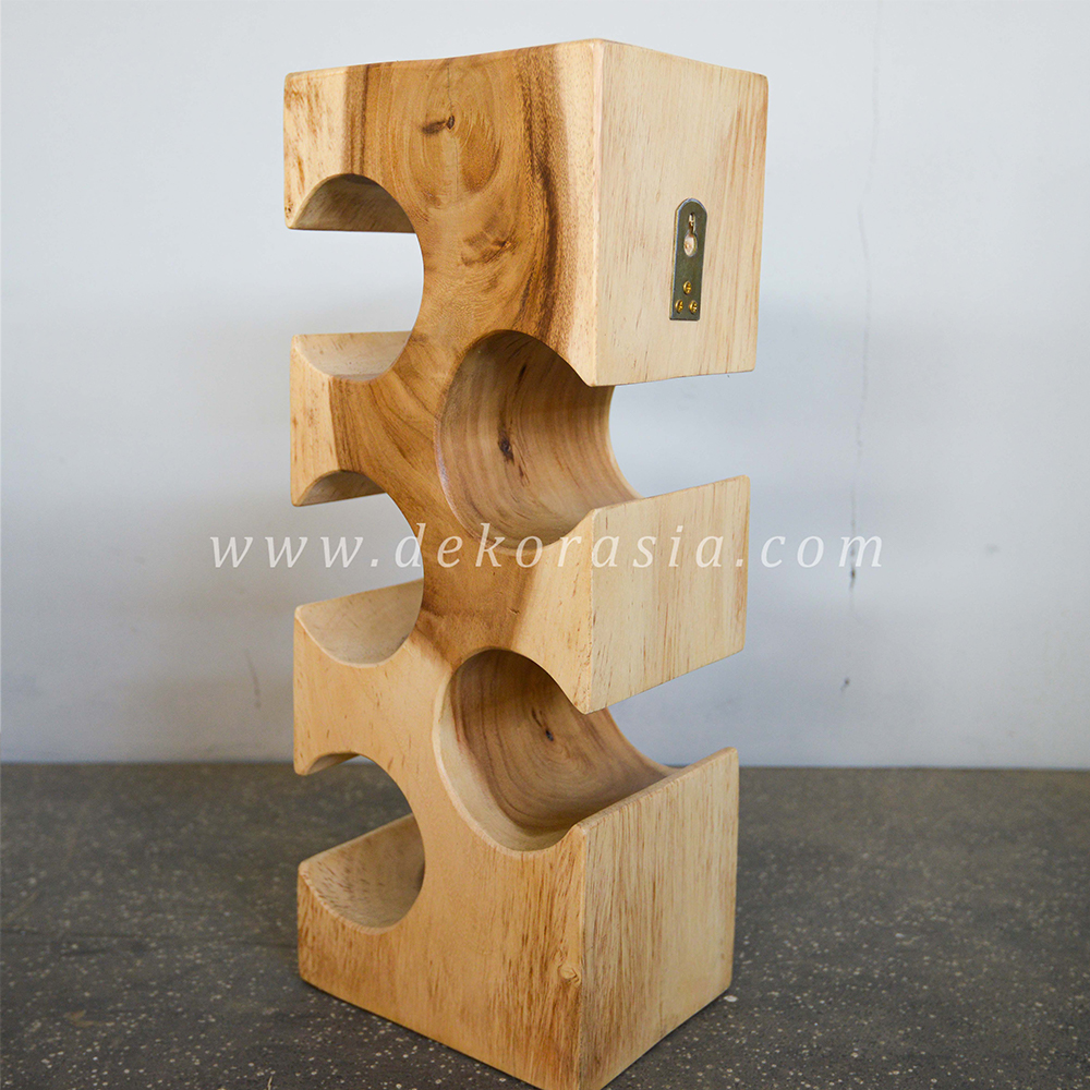 Wine Holder Display Racks, Wine Bottle Holder with 5 Hole - Image 4