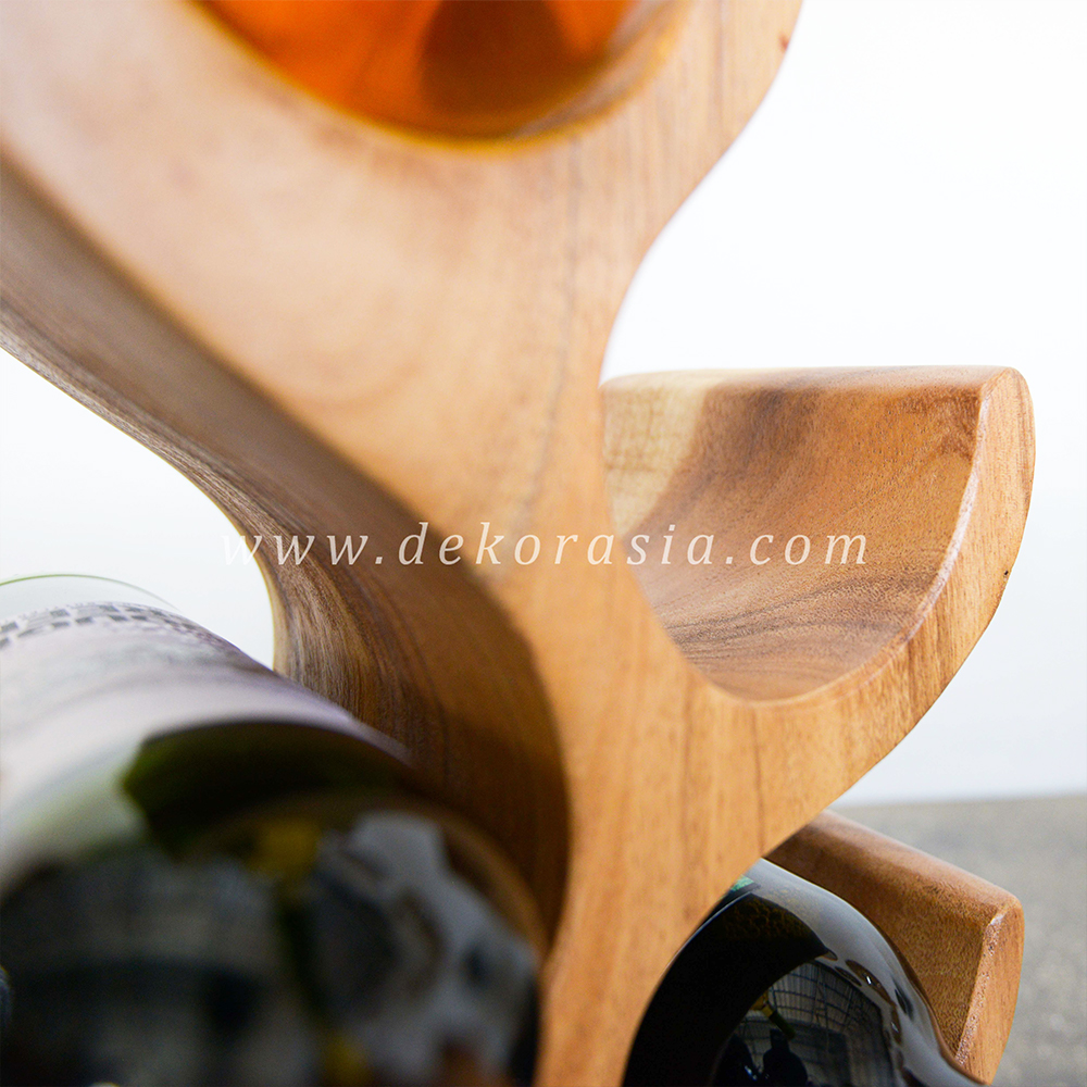 Wine Bottle Holder with 6 Hole - Wine Storage Display Racks - Image 3