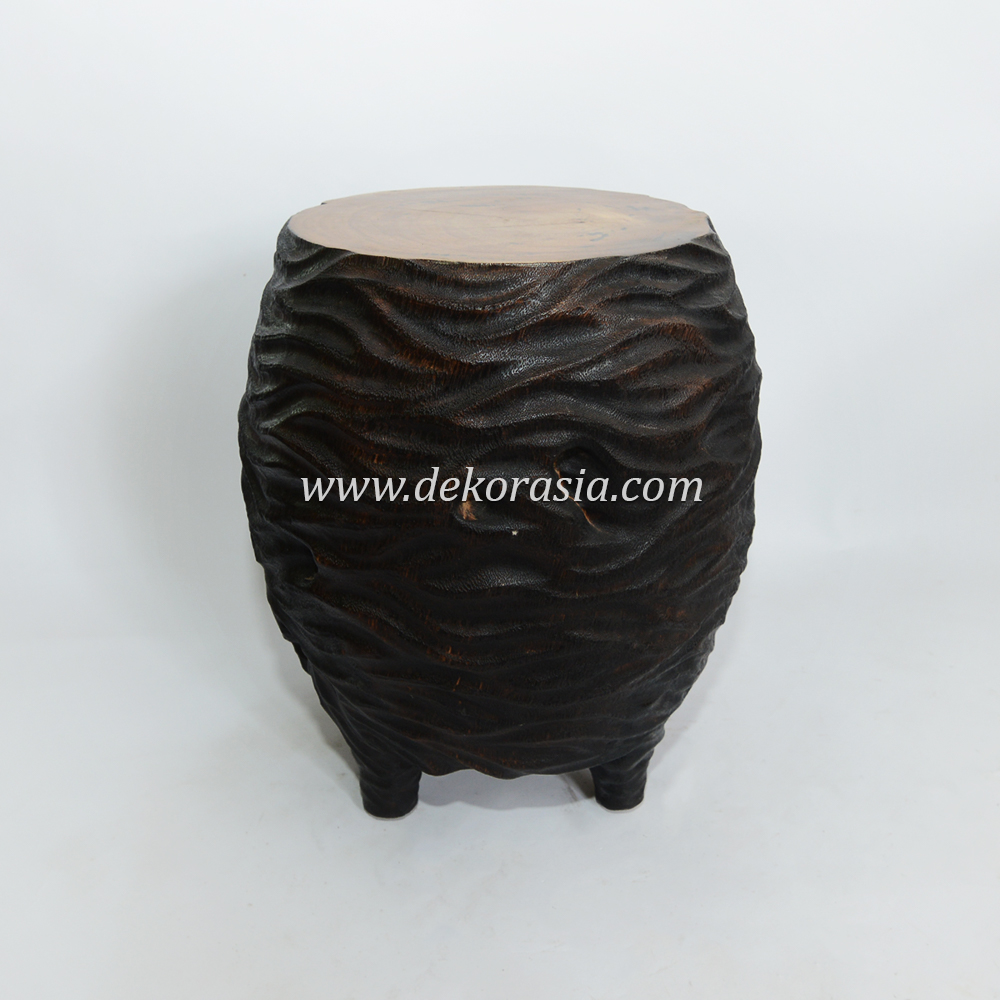 Wooden Stool Living Room Furniture, Wood Stool Modern Design Solid Wood Stool Home Decoration - Image 3