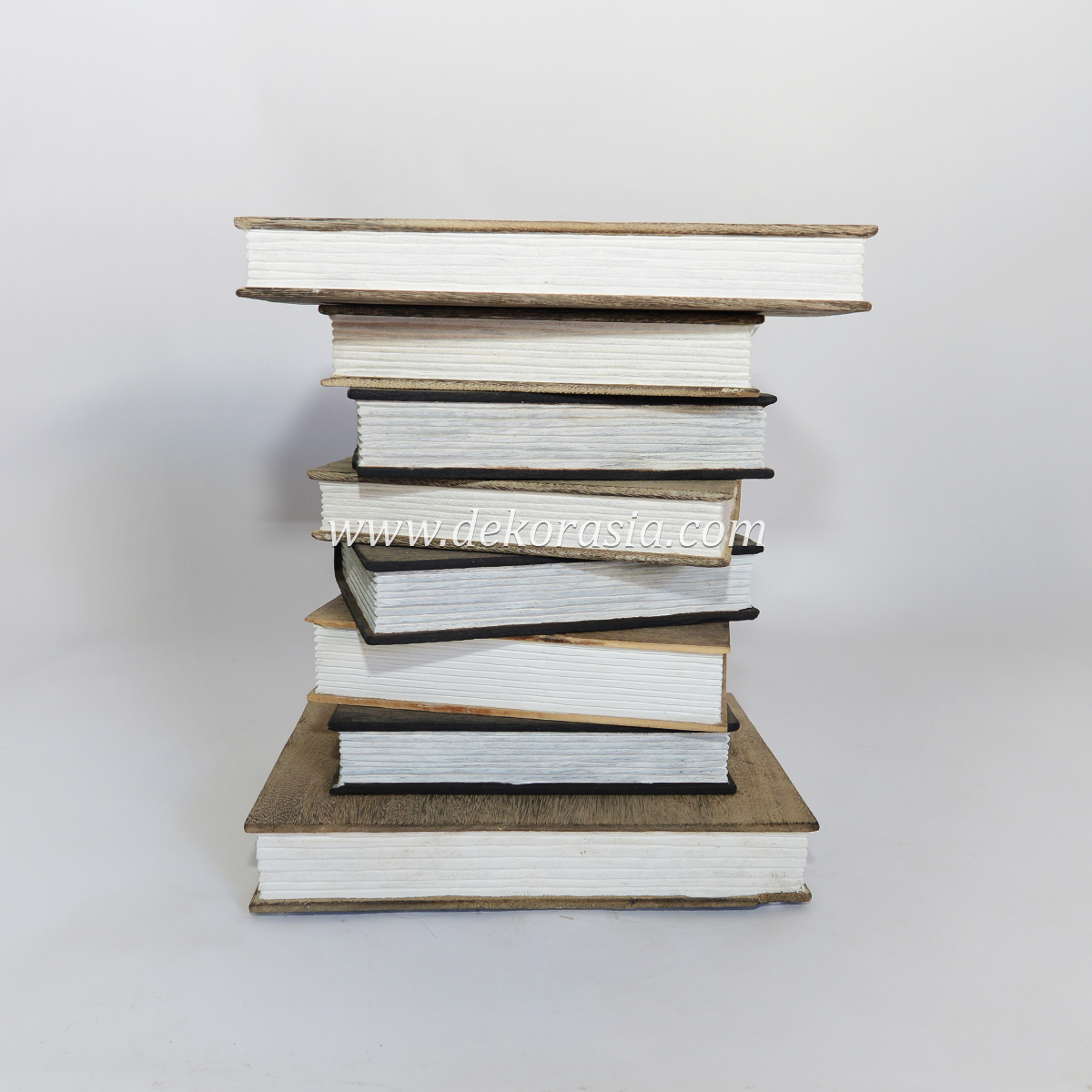 Unique Book-shaped Stool, Wood Stool Decorative, Wooden Stool for Home Decor, Living Room, Bar - Image 2