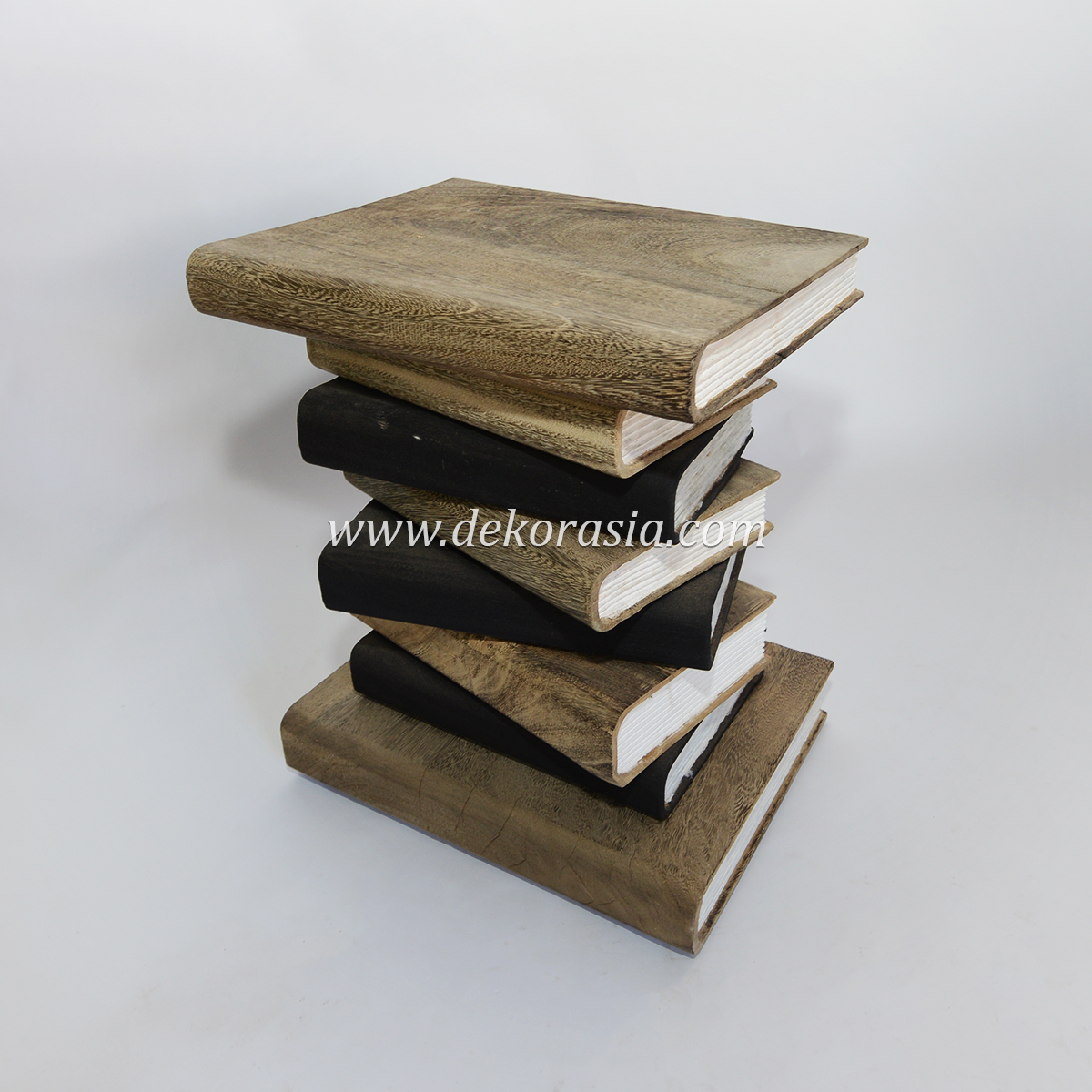 Unique Book-shaped Stool, Wood Stool Decorative, Wooden Stool for Home Decor, Living Room, Bar - Image 4