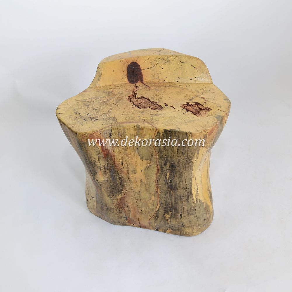 Vintage Home Decor Wood Stool Furniture, Tamarind Wood Stool Decorative, Solid Wood Stool Chair - Image 3