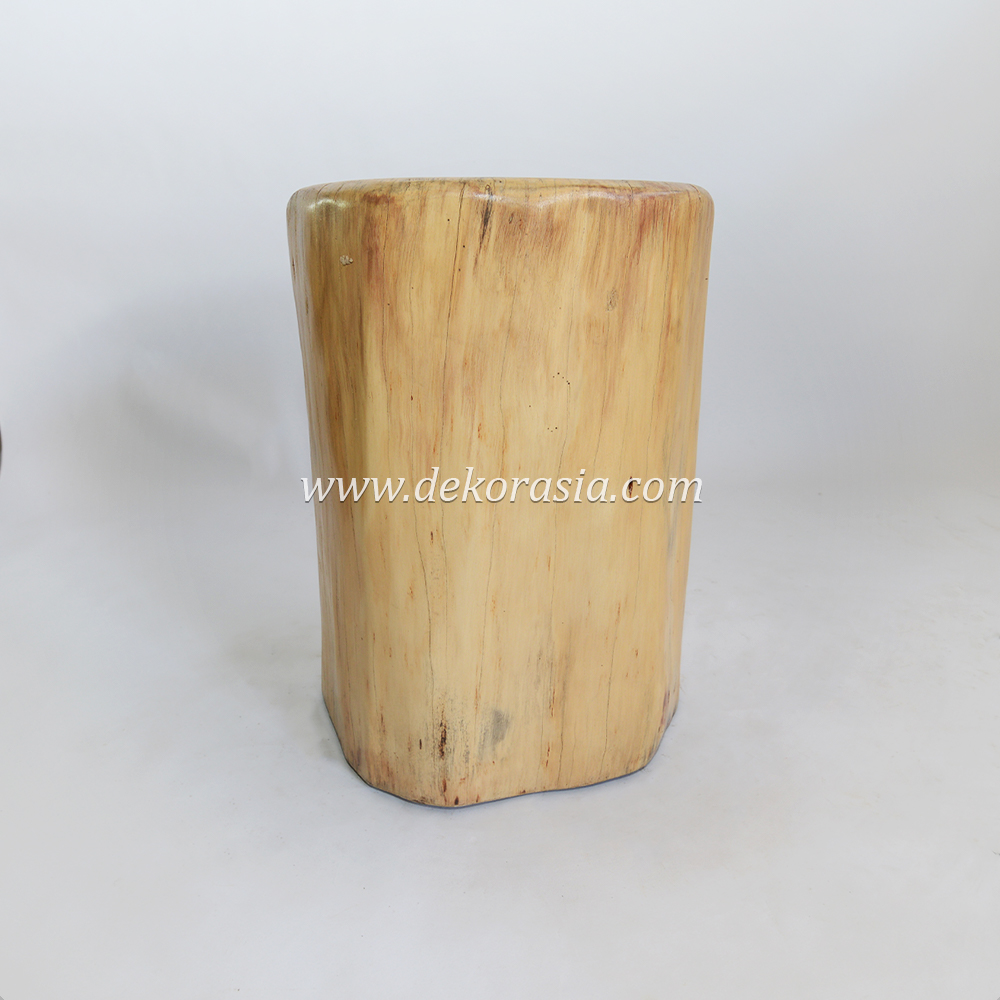 Round Wooden Stool, Custom Wooden Stool Living Room Furniture, Natural Wood Stool Decorative - Image 2