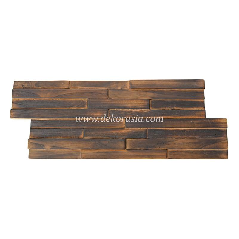 Wood Wall Rustic Ripple, Natural Wood Wall Cladding - Image 1