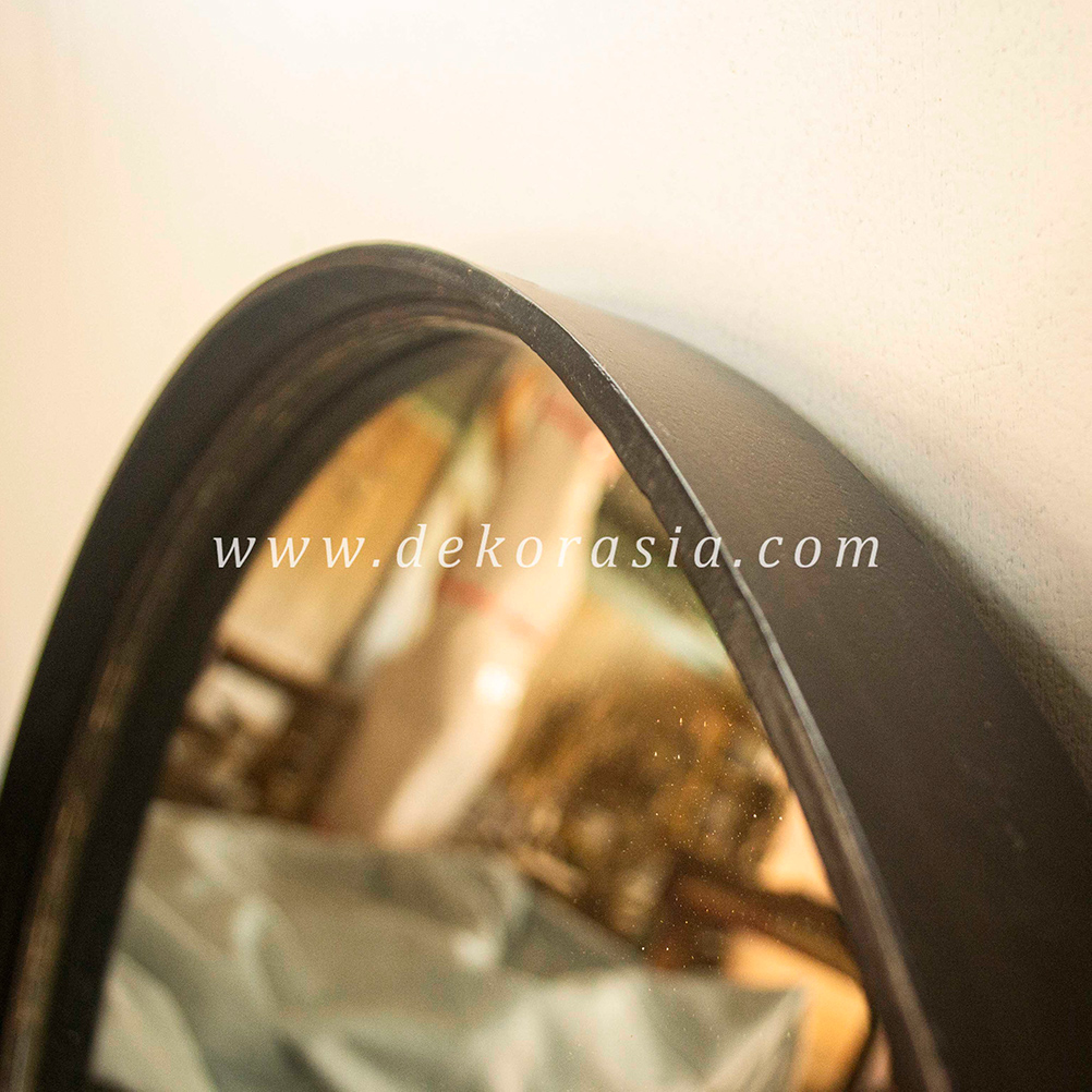 Round Wash Mirror Aesthetic, Wall Mirror High Quality Decorative, Wall Mirror Home Decoration - Image 2